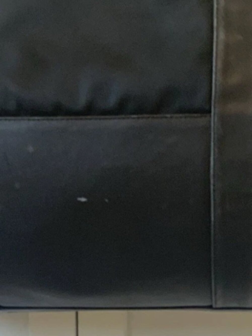 Coach Black Nylon Leather Trim Weekender Duffel Carry-On Bag w Strap - Picture 3 of 15